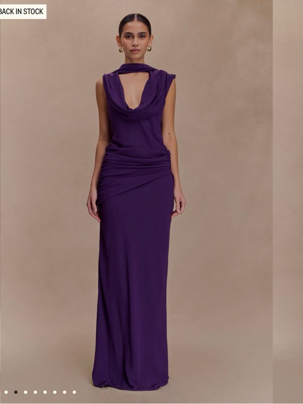 Meshki Giulia Purple Evening Gown